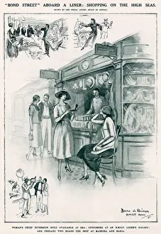 Salesmen: The Shop on board R.M.S.P. Avon, 1921