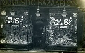 Premises: Shop-front - Premises of The Domestic Bazaar Co