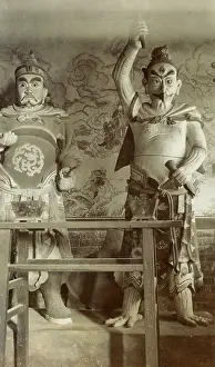 Murals: Shop scene in China