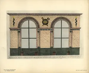 Shopfront: Shopfront to Boutet's weapons store, Paris, circa 1800s
