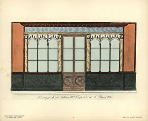 Shopfront: Shopfront to Jollivet's paper store, rue de