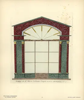 Tinsmith: Shopfront of Masson's tinsmith and lampmaker