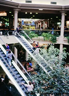 Escalator: Shopping mall, Birmingham