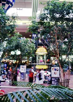 Escalator: Shopping mall, Birmingham