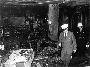 Criminality: Shopping mall fire in Frankfurt