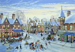 Lynne: Shopping in the Snow
