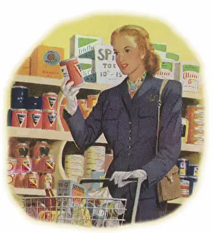 Groceries: Shopping in Supermarket