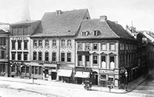 Strasse: Shops on Spandauer Strasse in Berlin, 1889