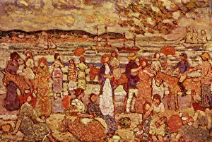 Prendergast: Along the Shore