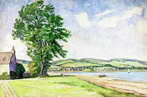 Arran: Along the shore at Lamlash, Isle of Arran, Scotland