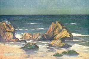 Jutting: Shoreline Rocks