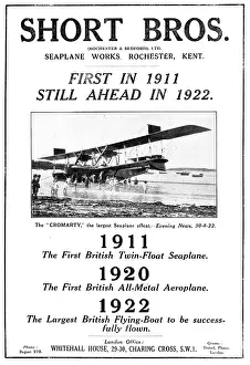 Cromarty: Short Brothers Cromarty Seaplane