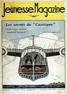 Stowed: SHORT CASSIOPEIA 1937