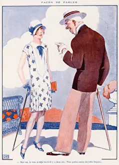 Vogue: SHORT DRESS AFTER LONG