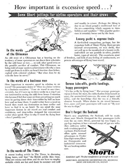 Sealand: Short Flying Boats. Sealand