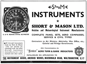 Altimeter: Short and Masons & M Static Altimeter
