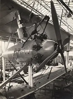 Nacelle: Short S8 Calcutta engine nacelle for the Bristol Jupiter