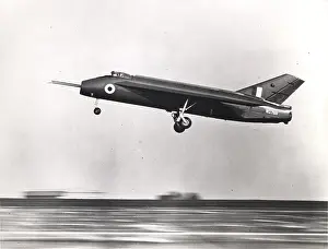 Tailplane: Short SB5 WG768 with the ~P1 tailplane position