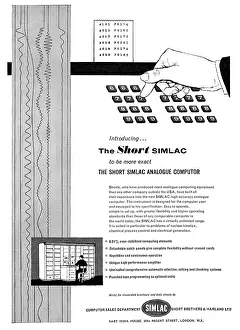 Computor: Short Simlac Analogue Computor