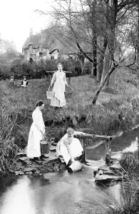 Shottery: Shottery, at Shottery Brook c1890
