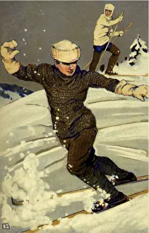Skilled: Show-Off Skiier