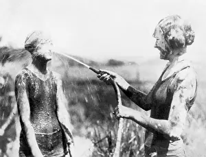 Sprays: Shower after the mud bath, 1923