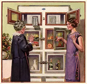 Refrigerator: Showing Off New Fridge