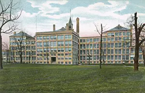 Cereals: Shredded Wheat factory, Niagara Falls, New York State, USA