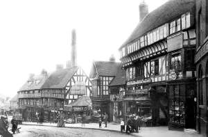 Wyle: Shrewsbury, Wyle Cop c1891
