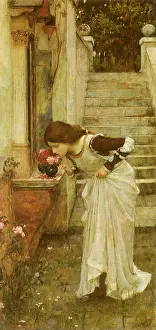 Bends: The Shrine, by J W Waterhouse
