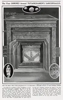 Shrines: Four Shrines around Tutankhamen's Sarcophagus