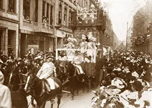 Monday: Shrove Monday procession in Cologne, 1908