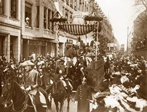 Monday: Shrove Monday procession in Cologne, 1908