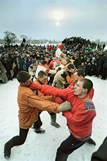 Tradtional: Shrovetide celebrations in Suzdal. 2001