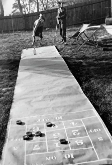 Shuffle: Shuffle board for the garden