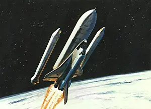 Boosters: Shuttle with Rockets