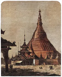 Burmah: The Shwei Dagon Pagoda at Rangoon