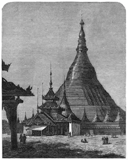 Burmah: The Shwei Dagon Pagoda at Rangoon