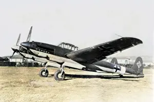 Marchetti: SIAI Marchetti SM92 -seen in Luftwaffe marks, this twin?