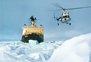 Heading: Sibir nuclear-powered icebreaker, 1978