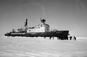 Sibir: Sibir nuclear-powered icebreaker, 1987
