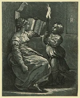 Sibyl: Sibyl reading a book
