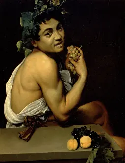 Caravaggio: Sick Bacchus, self-portrait, by Caravaggio