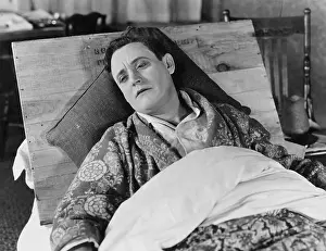 Propped: SICK IN BED