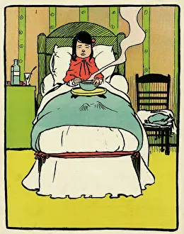 Broth: SICK GIRL IN BED
