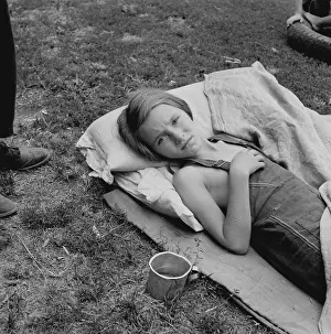 Migrant: Sick migrant child. Washington, Yakima Valley, Toppenish