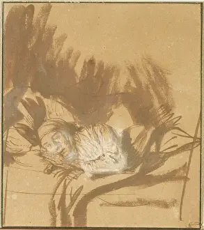 Harmenszoon: Sick woman lying in her bed