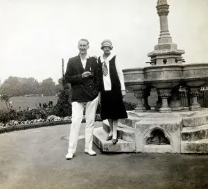 Boyfriend: Sid with his girlfriend - July 1927