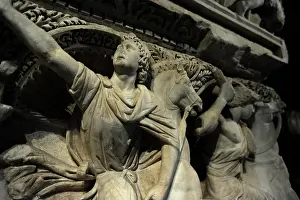 Bas Relief: Sidamara Sarcophagus. 2nd-3rd century AD
