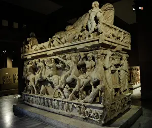 Bas Relief: Sidamara Sarcophagus. 2nd-3rd century AD